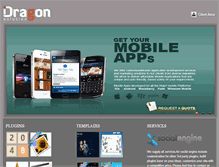 Tablet Screenshot of idragonsolution.com